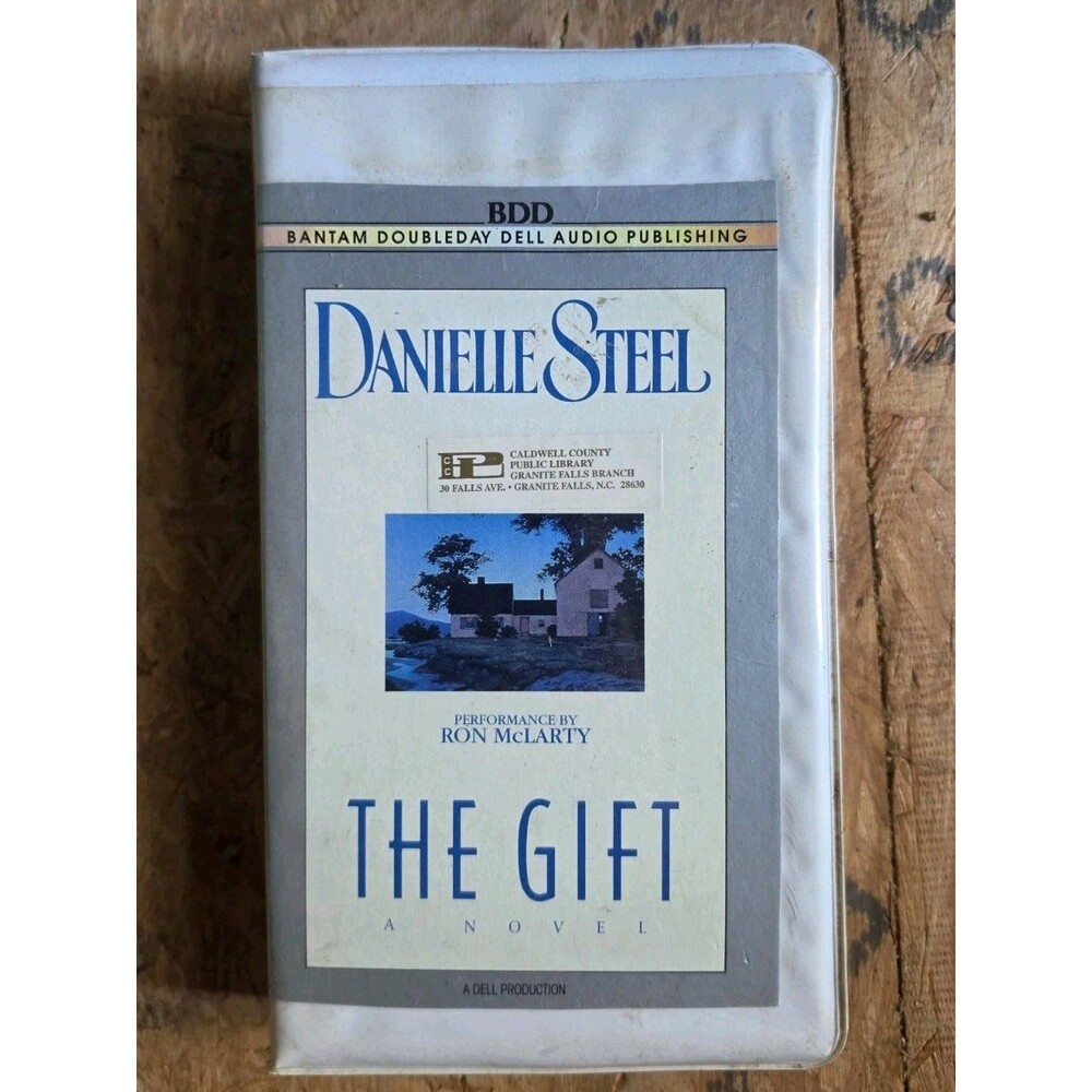 VTG Danielle Steel The Gift Audiobook Cassette 4 Tape Set Abridged Ex Library